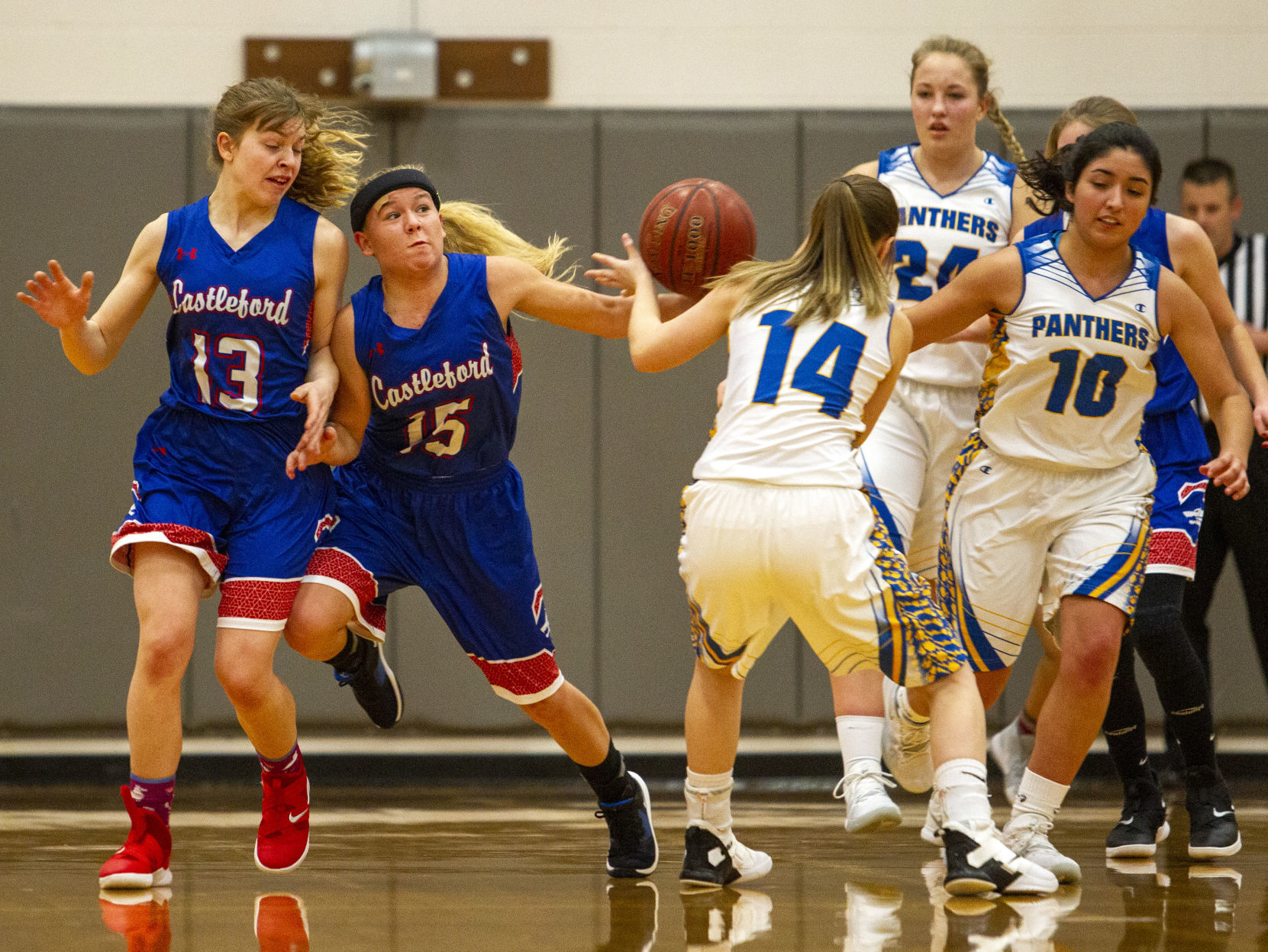 Carey vs Castleford girls basketball